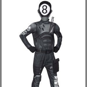 Fortnite Eightball Costume - Child Size XL